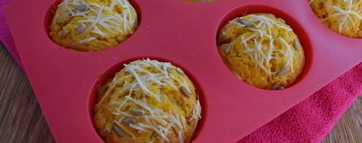 Шаг 3: тыквенных маффинов с сыром