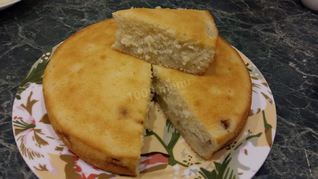 Рецепт Бананового пирога манник