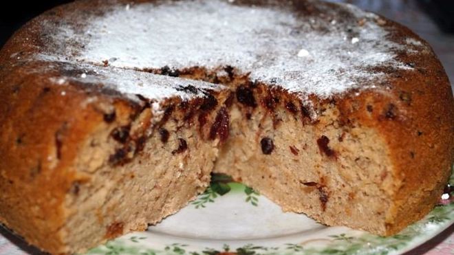 Рецепт Быстрого пирога манник с вареньем