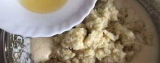 Шаг 5: итальянского манника на рикотте