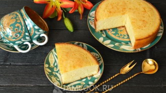 Рецепт Классического манника на кефире без муки