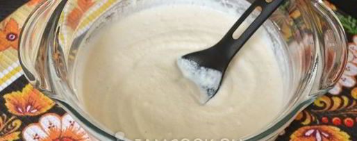 Шаг 6: классического манника на кефире без муки