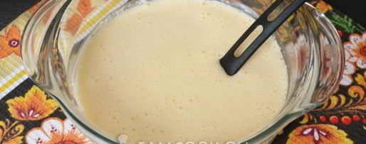 Шаг 7: классического манника на кефире без муки