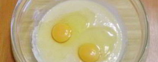 Шаг 2: классического манника на кефире