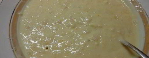 Шаг 1: манника апельсинового с цитрусовой помадкой