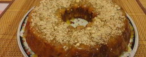 Шаг 2: манника апельсинового с цитрусовой помадкой