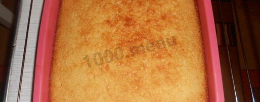 Шаг 8: манника на кефире без муки