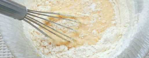 Шаг 4: манника на кефире с апельсиновой цедрой