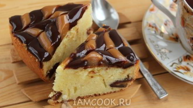 Рецепт Манника на кефире в мультиварке