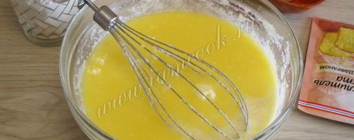 Шаг 5: манника на кефире в мультиварке