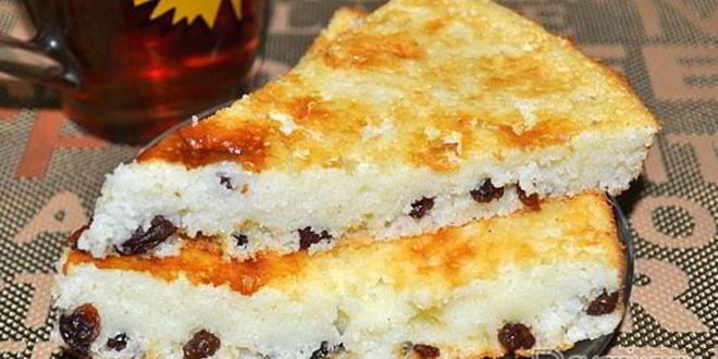 Рецепт манника на кефире