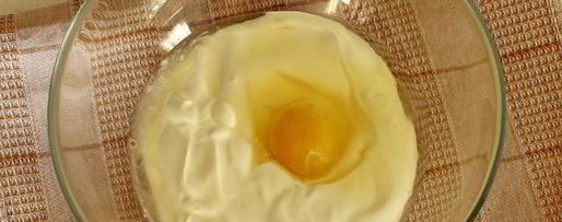 Шаг 4: манника на сметане с яблоками