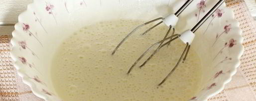 Шаг 7: манника на сметане с яблоками