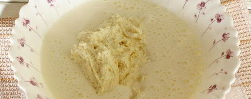 Шаг 8: манника на сметане с яблоками