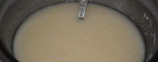 Шаг 1: манника простого на молоке