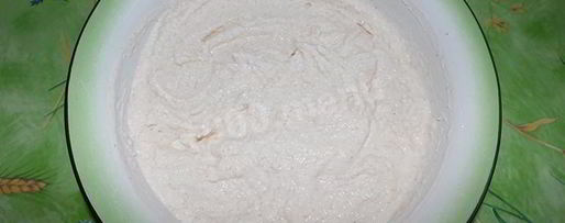 Шаг 3: манника с бананами на кефире