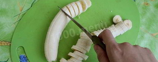 Шаг 8: манника с бананами на кефире