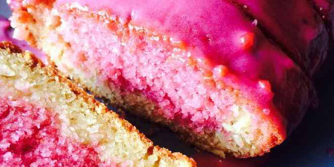 Рецепт манника с кефиром и брусникой