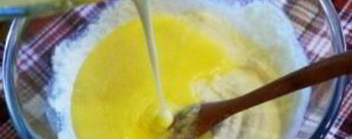 Шаг 5: манника с кефиром