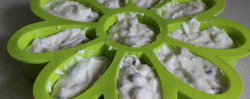 Шаг 5: манника с лесной клубникой