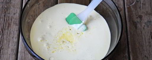 Шаг 8: манника с вишней на кефире