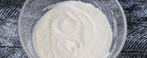 Шаг 1: манника с вишней