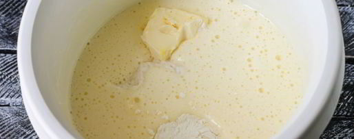 Шаг 4: манника с вишней