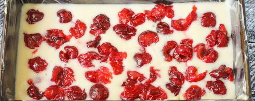 Шаг 6: манника с вишней