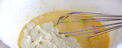 Шаг 4: манника шоколадного с финиками и миндалем