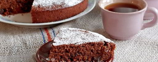 Шаг 10: манника шоколадного с финиками и миндалем