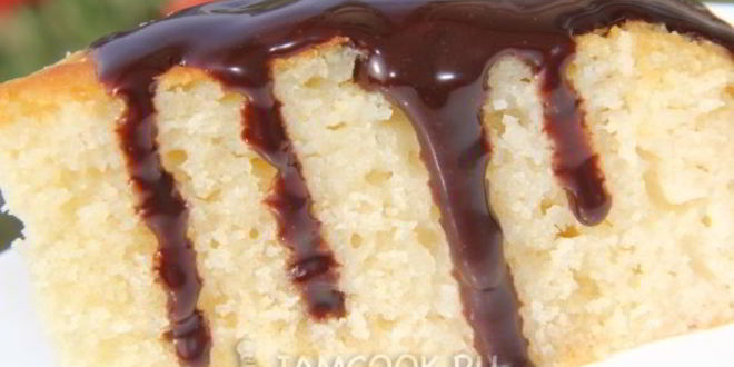 Рецепт манника стаканник в сливочной заливке