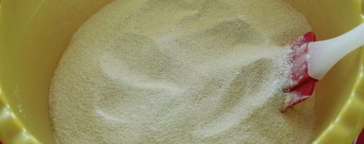 Шаг 1: манника творожного с облепиховым соусом