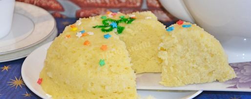 Шаг 9: манника в микроволновке на кефире быстро и вкусно