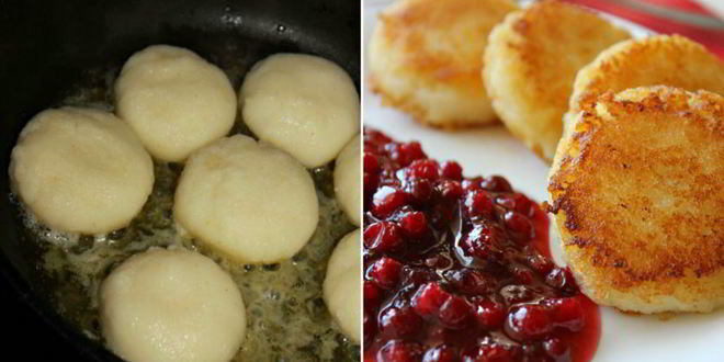 Рецепт манников на сковороде