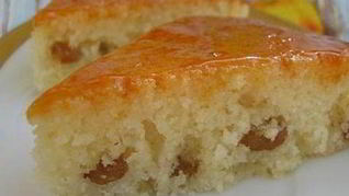 Рецепт Медового манника с изюмом