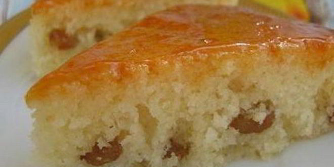 Рецепт медового манника с изюмом