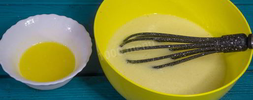 Шаг 5: мокрого манника на кефире