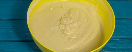 Шаг 7: мокрого манника на кефире