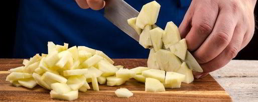 Шаг 4: нежного манника с яблоками