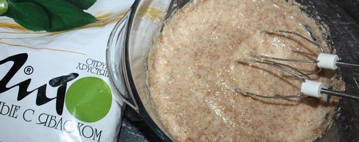 Шаг 2: постного манника с отрубями