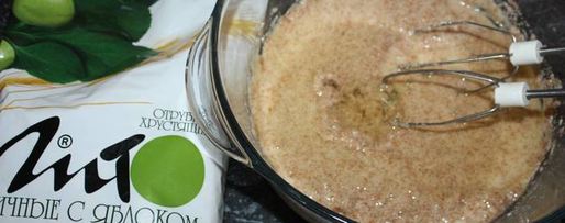 Шаг 3: постного манника с отрубями