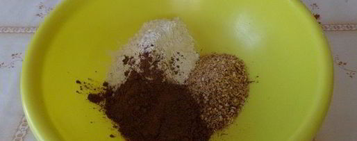 Шаг 5: постного шоколадного манника с миндалем