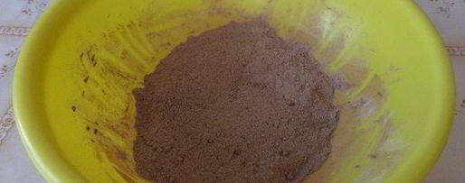 Шаг 6: постного шоколадного манника с миндалем