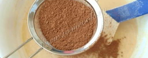 Шаг 5: постного шоколадного манника