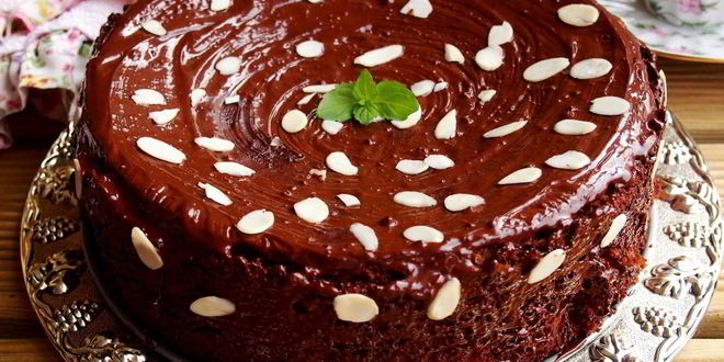 Рецепт шоколадна-бананового дрожжевой манник