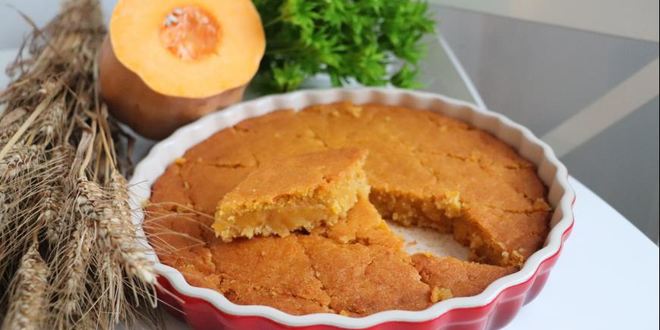 Рецепт элементарного постного манника с тыквой и апельсином