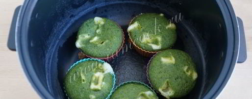 Шаг 9: зеленых мини-манников с сыром в мультиварке