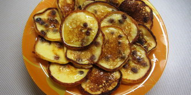 Рецепт апельсиновых оладий