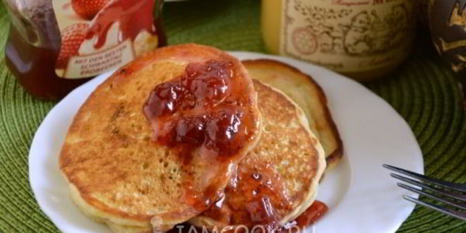 Рецепт быстрых оладий с цукатами