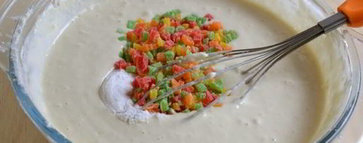 Шаг 5: быстрых оладий с цукатами